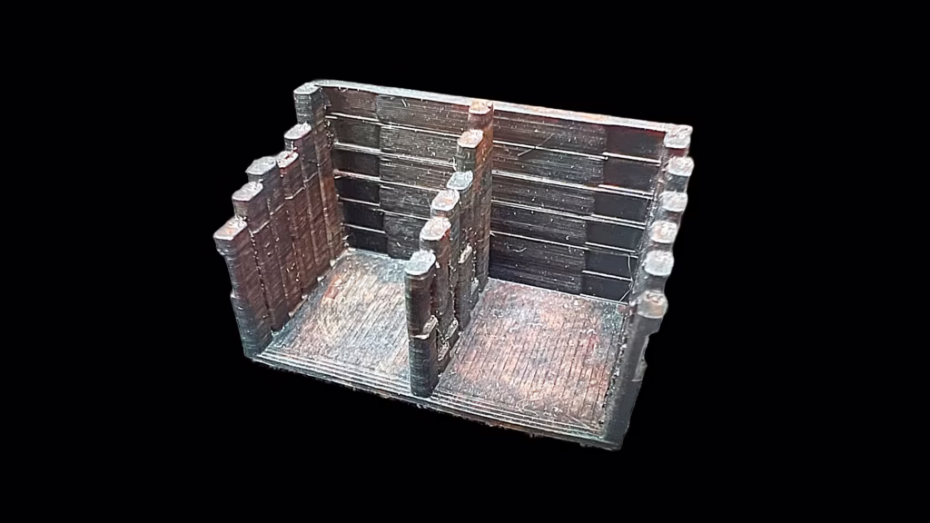 HO OO Scale Model Railroad 3D Print - Coal Bunker Staithes ScaleRail3d,com N TT:120