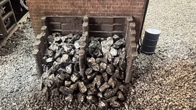 OO scale (1:76) 3D printed Coal Bunker / Coal Staithes