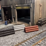 HO OO Scale Model Railroad 3D Print - Water Waste Pipes ScaleRail3d,com TT:120 N