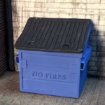 HO OO Scale Model Railroad 3D Print - Dumpster ScaleRail3d,com TT:120 N