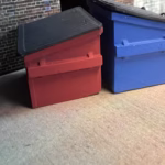 HO OO Scale Model Railroad 3D Print - Dumpster ScaleRail3d,com TT:120 N