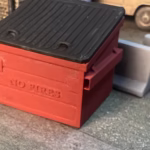 HO OO Scale Model Railroad 3D Print - Dumpster ScaleRail3d,com TT:120 N