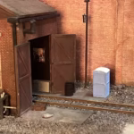 HO OO Scale Model Railroad 3D Print - Portable Toilet ScaleRail3d,com TT:120 N