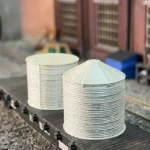 HO Scale Corrugated Aluminum Water Container 3D printed detail item for realistic model railroads