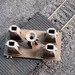 HO Scale Steel Mill Bottom Pour Ingot Mold Top View